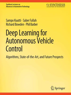 cover image of Deep Learning for Autonomous Vehicle Control